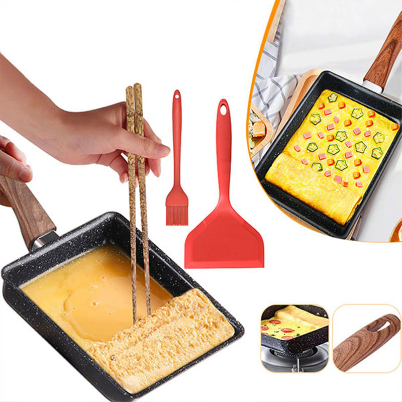 Crepe Pan Nonstick - مقلاة عجة يابانية من تاماغوياكي، مقلاة