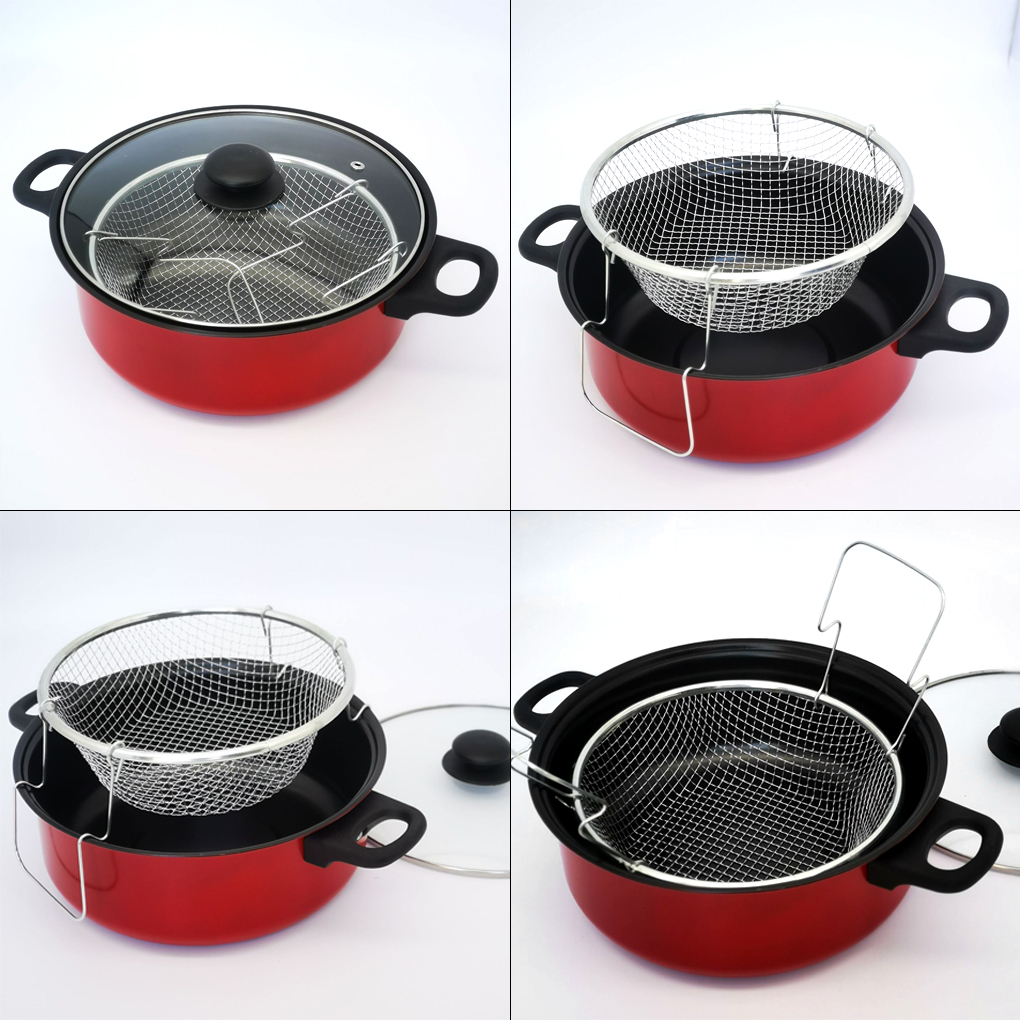 وعاء القلي العميق، مقلاة الشقة - مراجعة Crepe Pan Nonstick وسعره