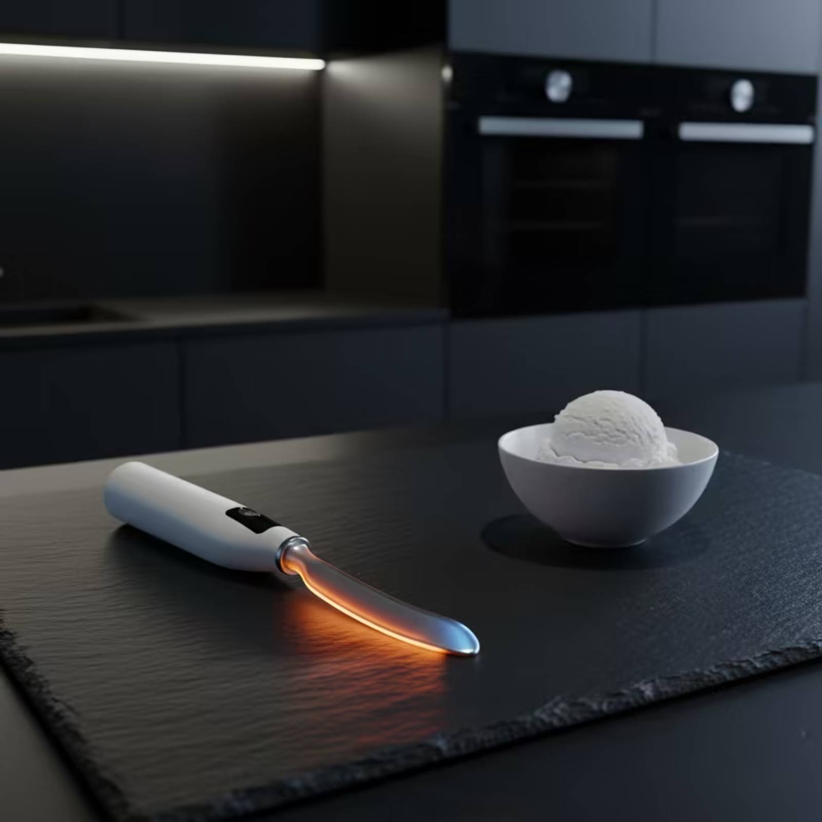 مغرفة آيس كريم كهربائية قابلة  - مراجعة Home Cooking Usa وسعره