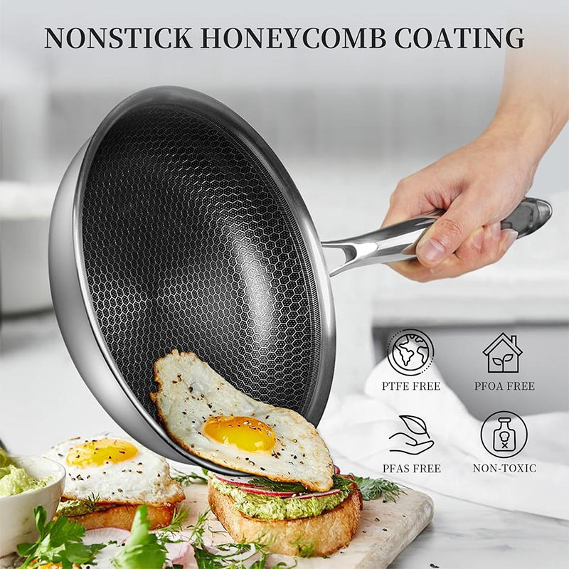 مقلاة من الفولاذ المقاوم للصدأ - مراجعة Crepe Pan Nonstick وسعره