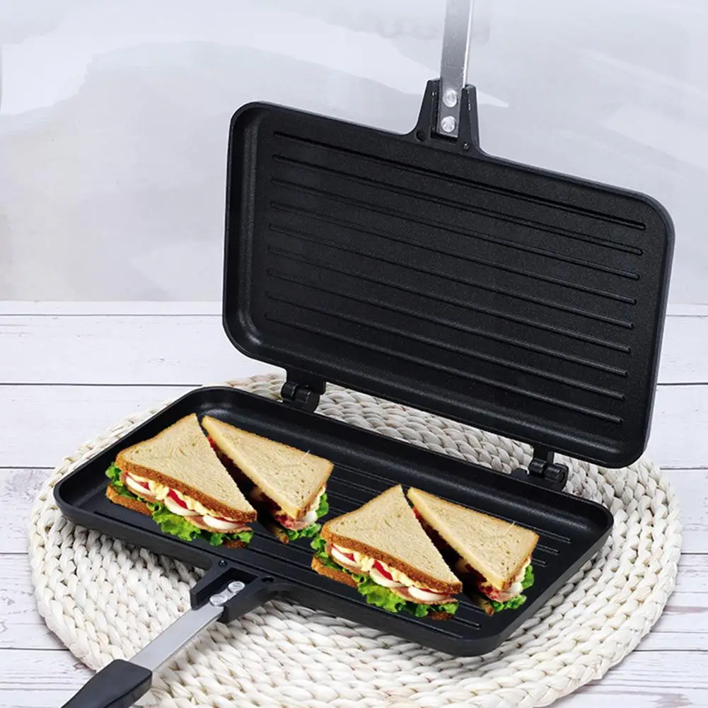 مقلاة على الوجهين غير عصا صانع - مراجعة Crepe Pan Nonstick وسعره