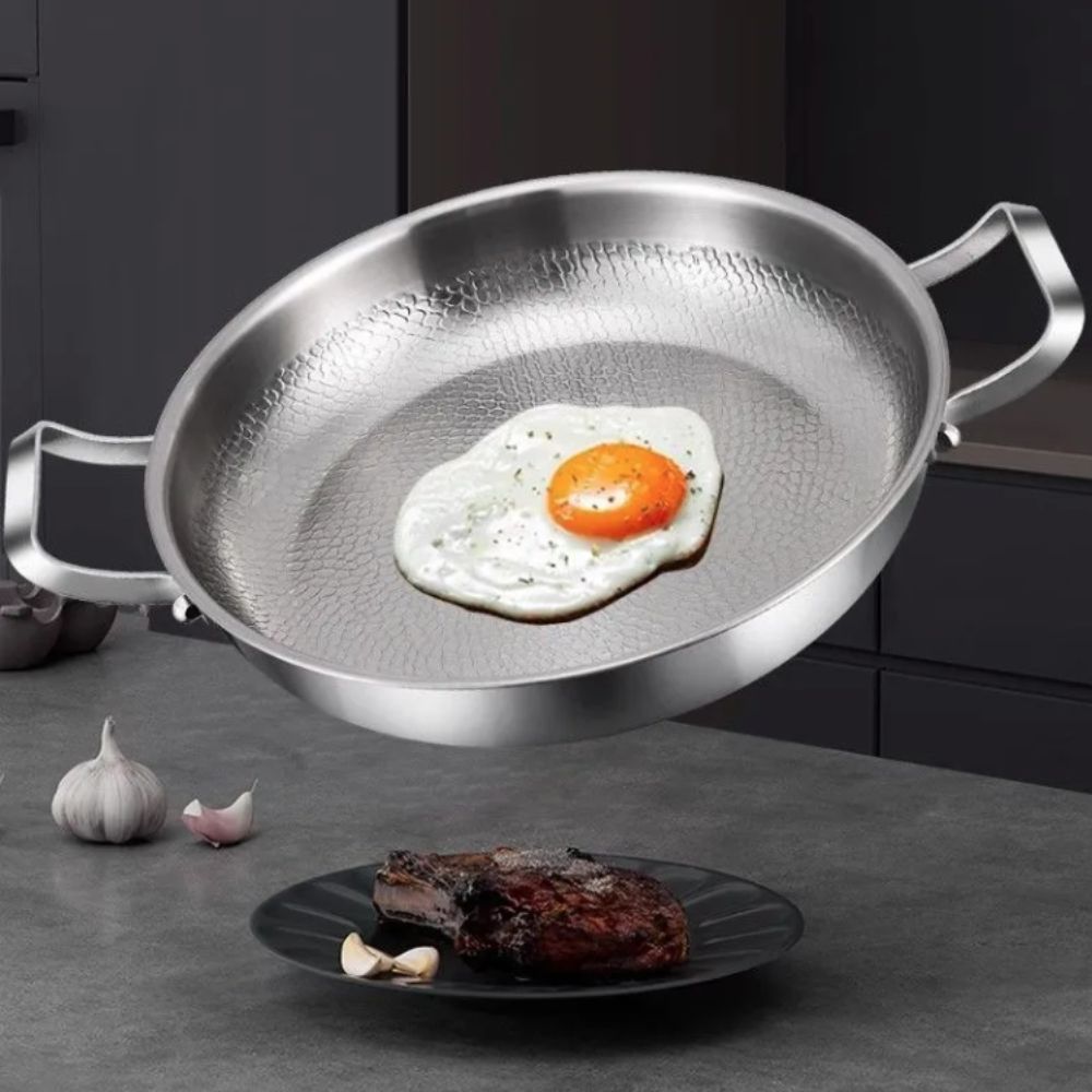 Durable Titanium Alloy Double  - مراجعة Crepe Pan Nonstick وسعره