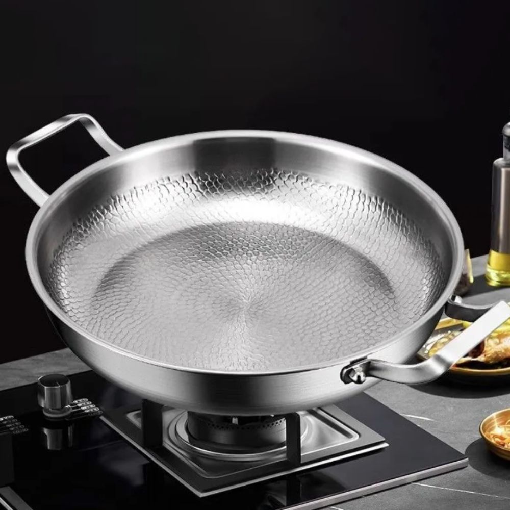 Durable Titanium Alloy Double  - مراجعة Crepe Pan Nonstick وسعره