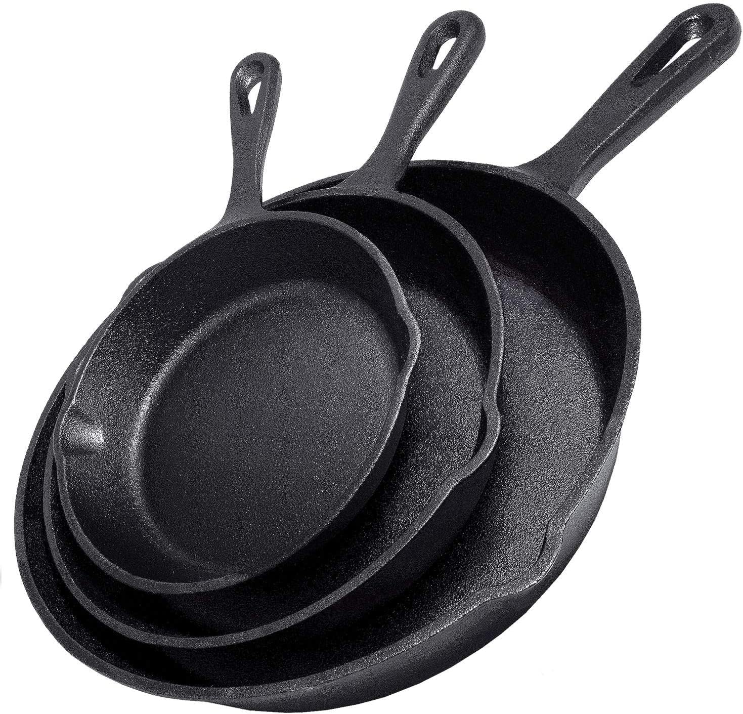 مقلاة من الحديد الزهر غير لاصق - مراجعة Crepe Pan Nonstick وسعره
