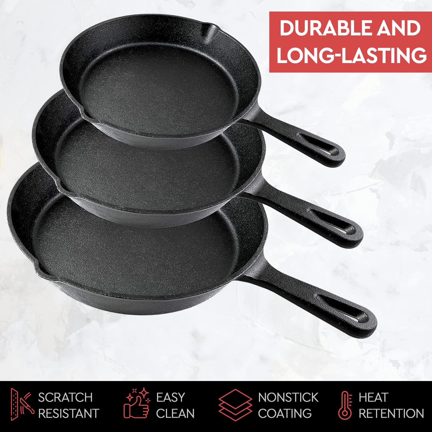 مقلاة من الحديد الزهر غير لاصق - مراجعة Crepe Pan Nonstick وسعره