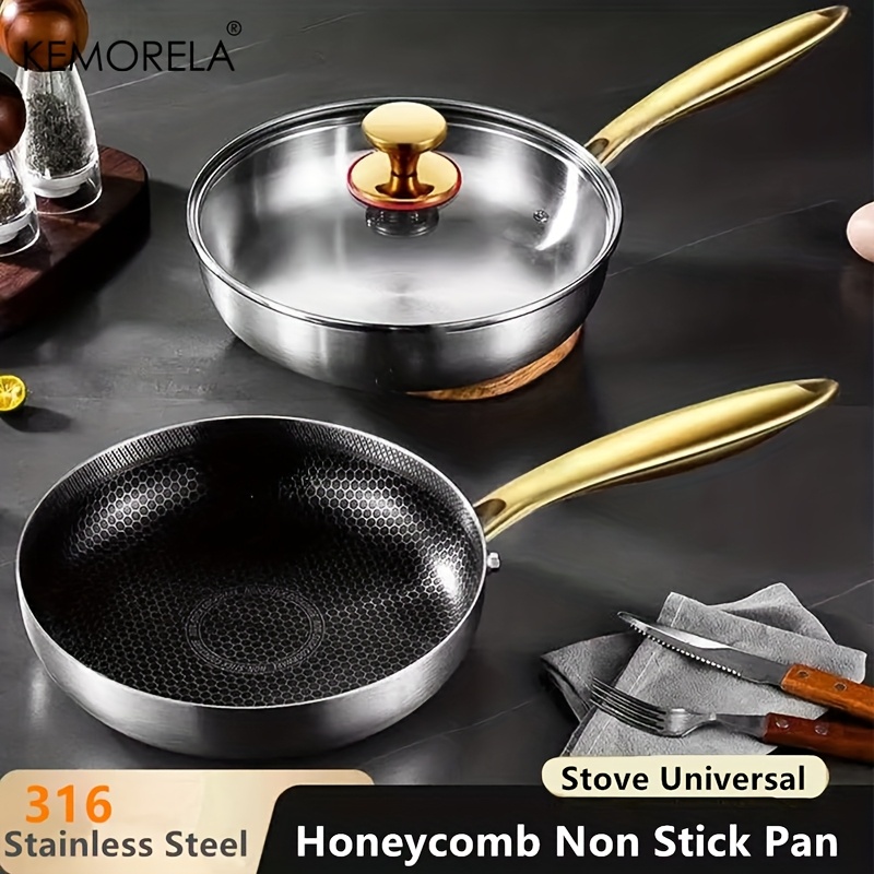 مقلاة ووك من الفولاذ المقاوم ل - مراجعة Crepe Pan Nonstick وسعره