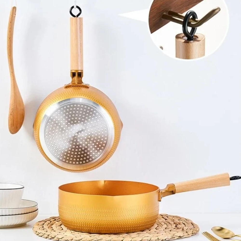 18/20/24 سنتيمتر الذهب إناء لل - مراجعة Crepe Pan Nonstick وسعره